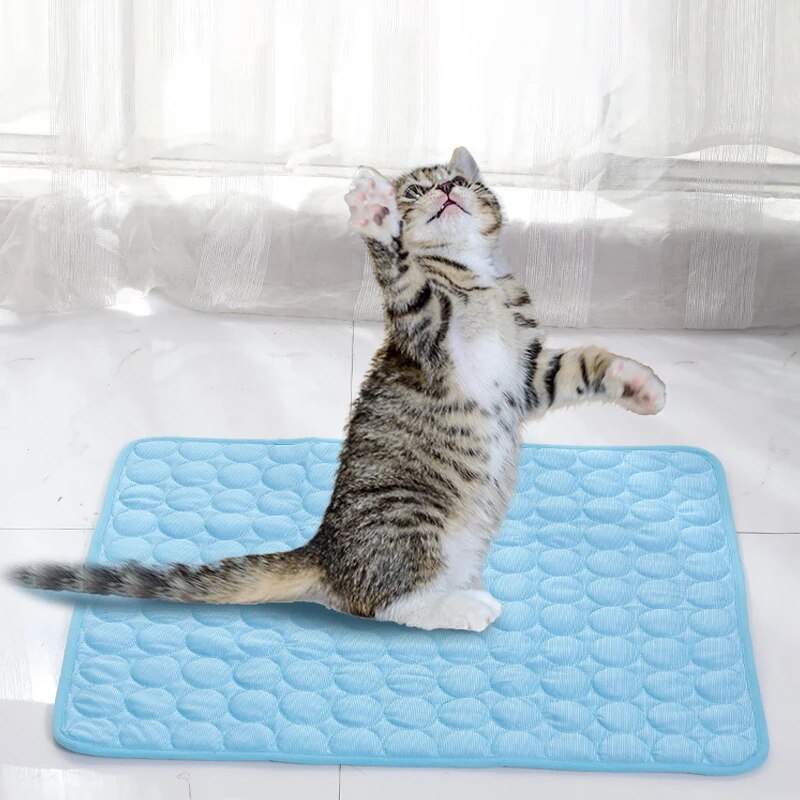 Pet Ice Mats Summer Cat Dog So - Cooling Blanket Hot Sleepers review and price