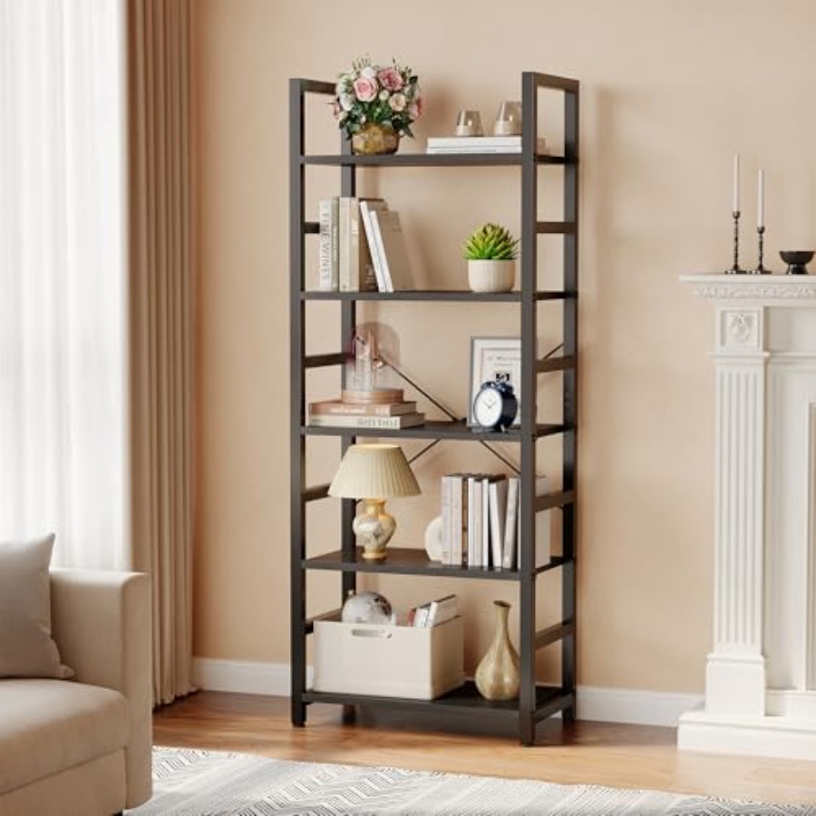 5-Tier Bookshelf, Modern Tall  - Storage & Organization review and price