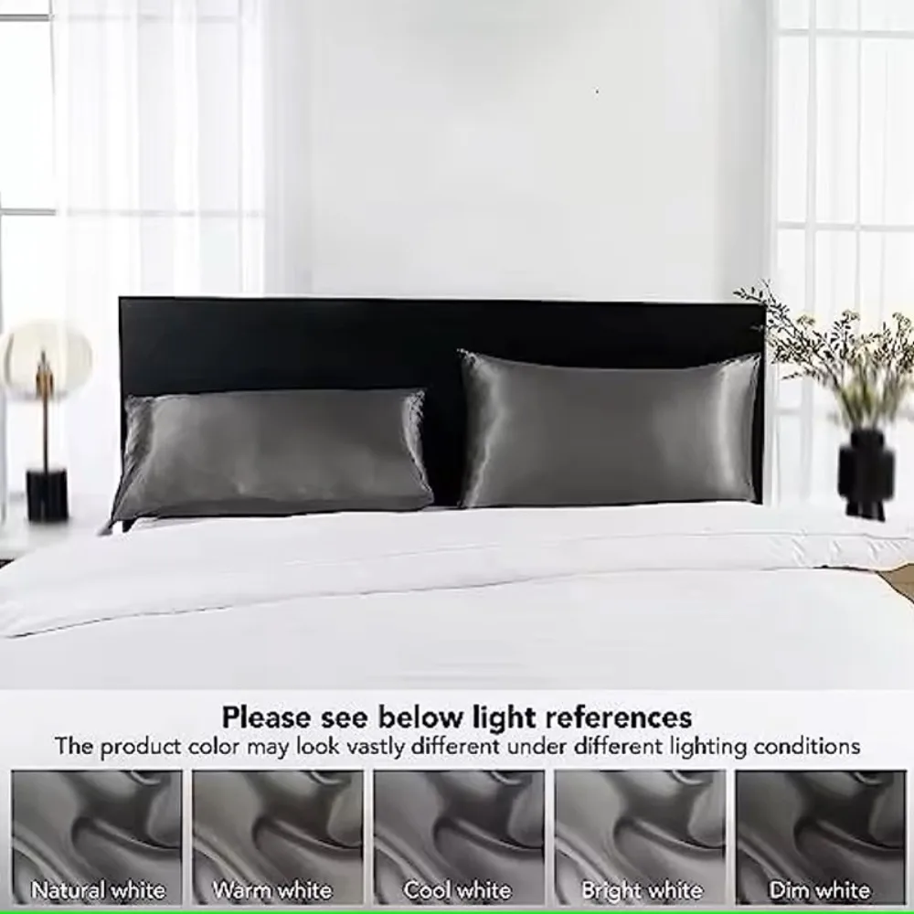 Silk Pillowcase Set of 2, Soft - Satin Silk Pillowcase Hair Skin review and price