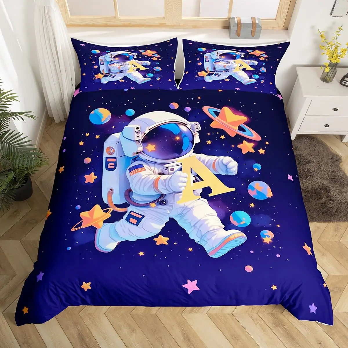 Astronaut Duvet Cover Set Cart - Duvet Cover Sets With Zipper review and price
