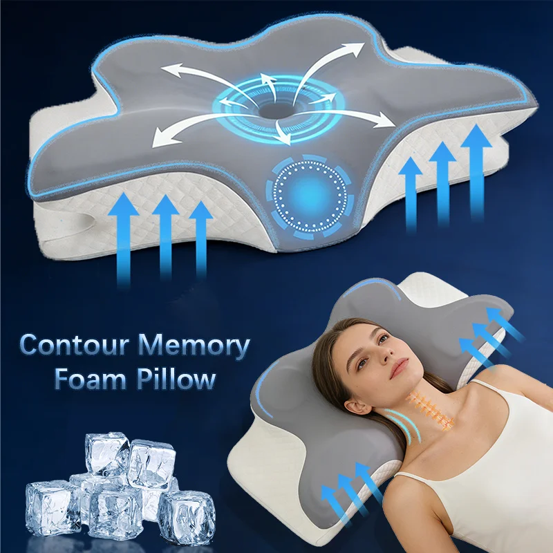 Memory Foam Pillow Cervical Pi - Memory Foam Orthopedic Pillow Neck Pain review and price