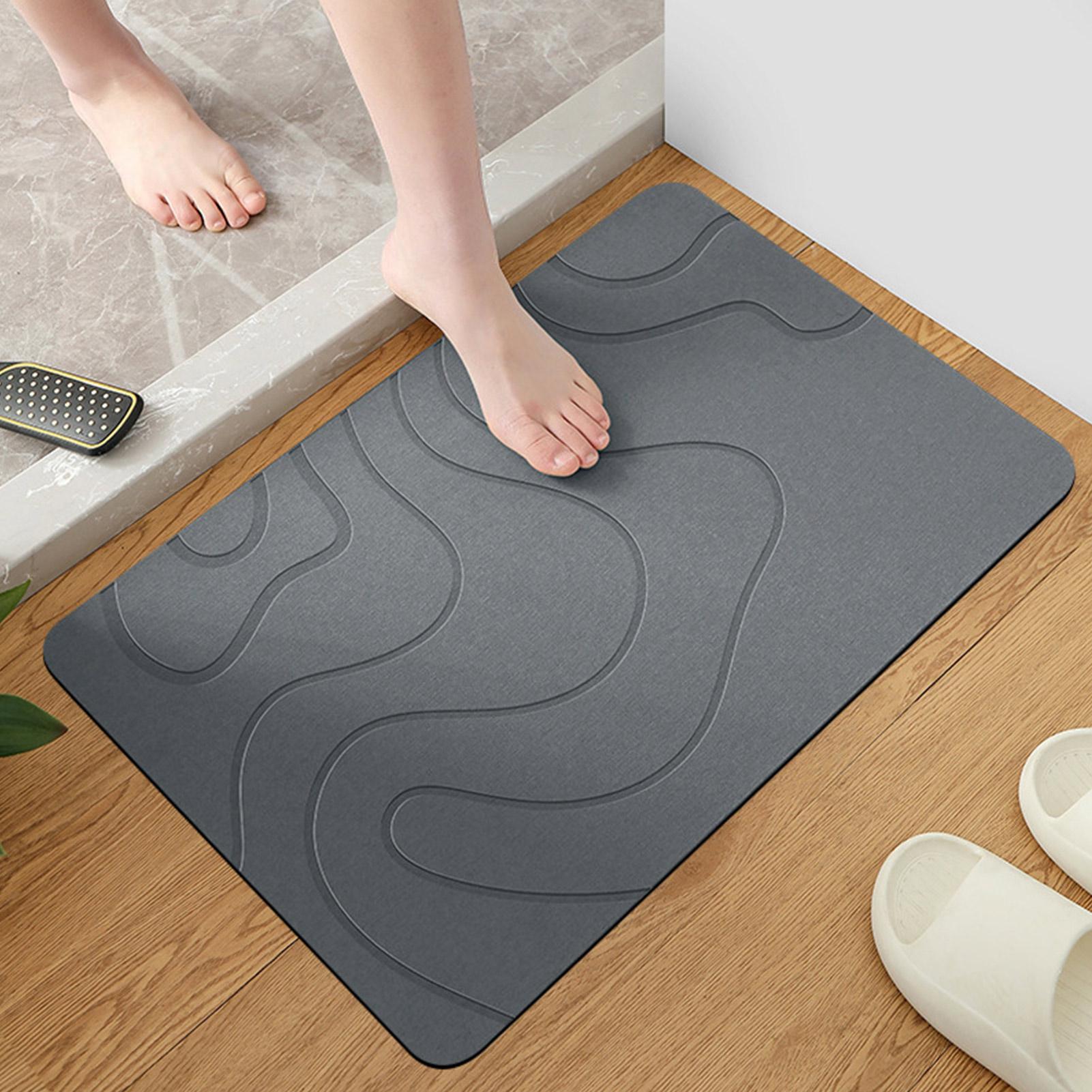 Quick Drying Stone Bath Mat, D - Quick Dry Diatomite Bath Mat review and price