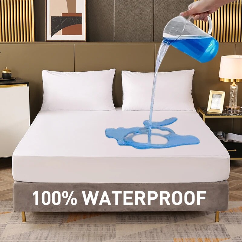 Waterproof Fitted Sheet Beddin - Waterproof Mattress Protector Breathable review and price