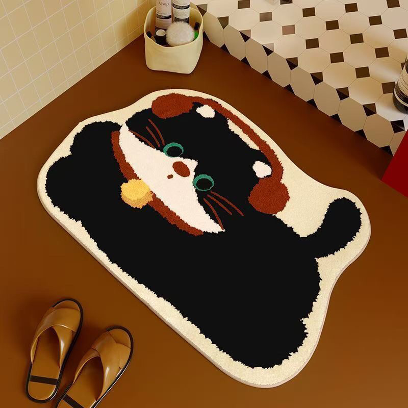 VIKAMA Dachshund Print Bath Ma - Quick Dry Diatomite Bath Mat review and price