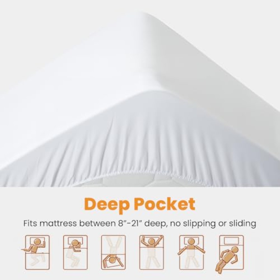 Size Mattress Pad - Cooling Br - Waterproof Mattress Protector Breathable review and price