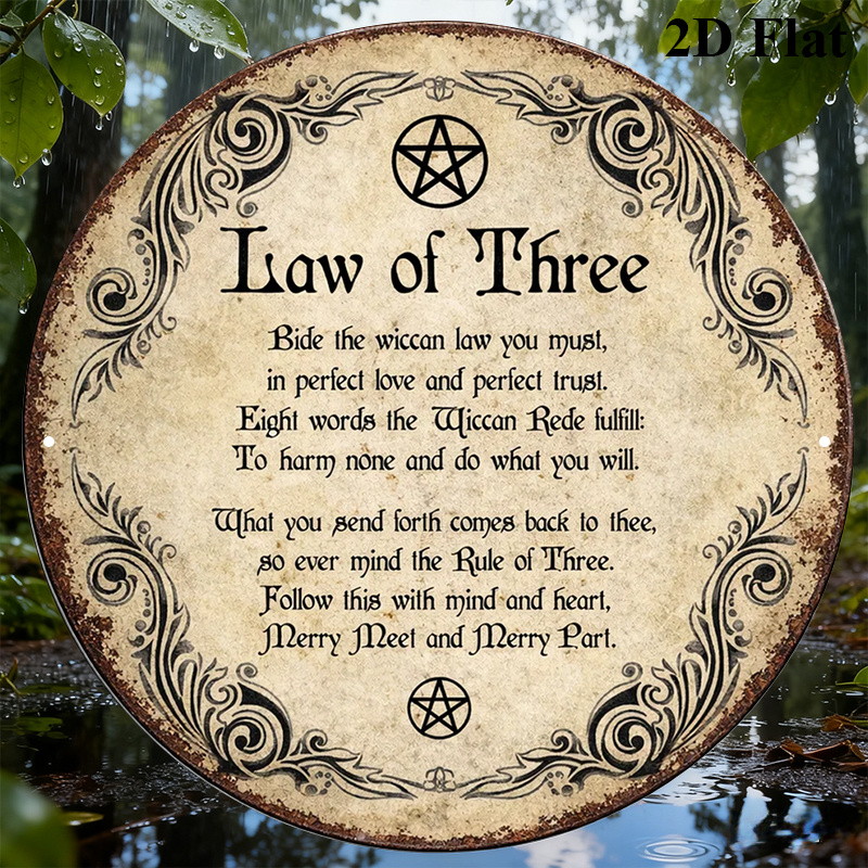 CIFBUY Vintage Wicca Triple Go - Home Decor review and price