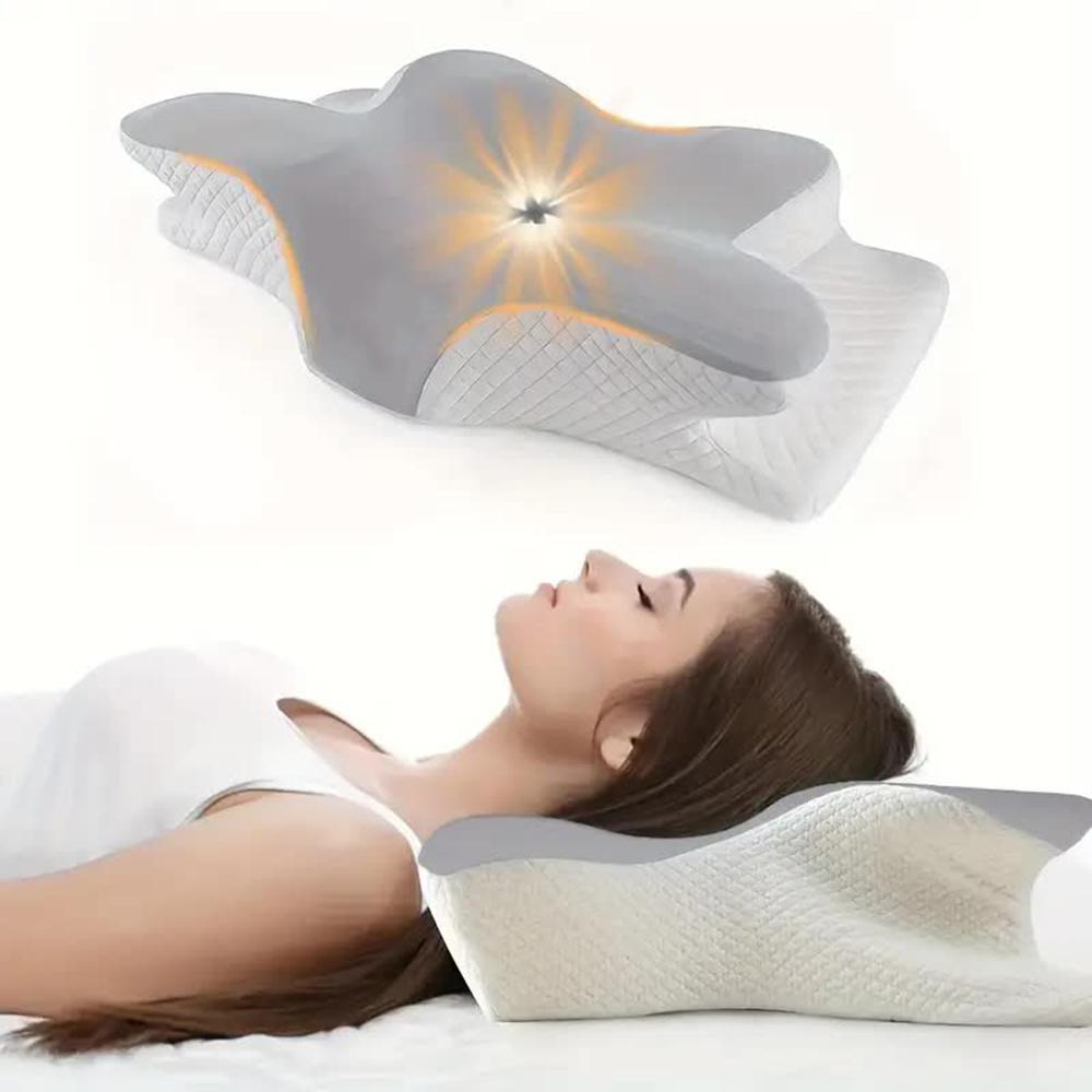 Memory Foam Pillows Butterfly  - Anti Snore Contour Pillow review and price