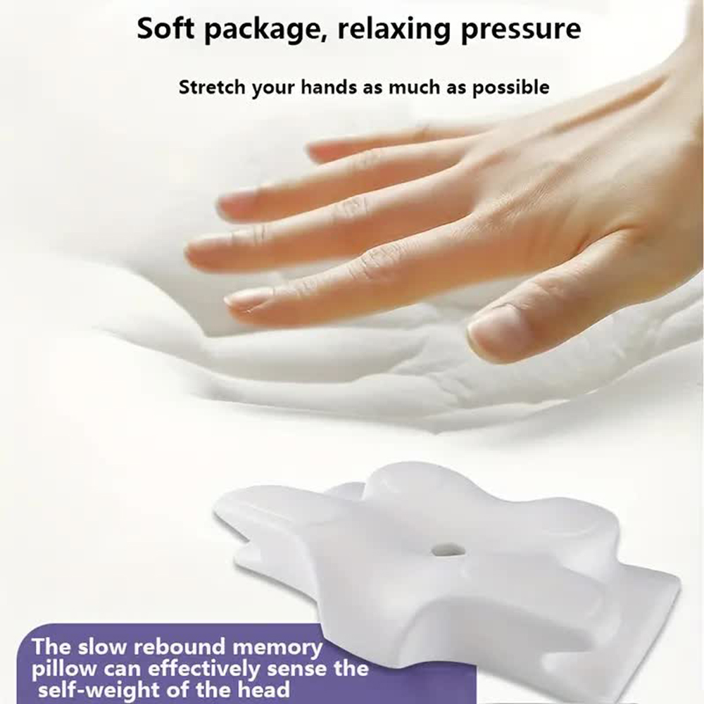 Memory Foam Pillows Butterfly  - Anti Snore Contour Pillow review and price